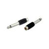 Adattatore Monacor NTA-175 jack 6,3 mm mono su RCA femmina